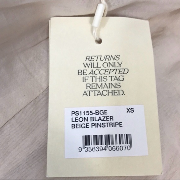 NWT Posse Leon blazer XS size - Picture 5 of 9